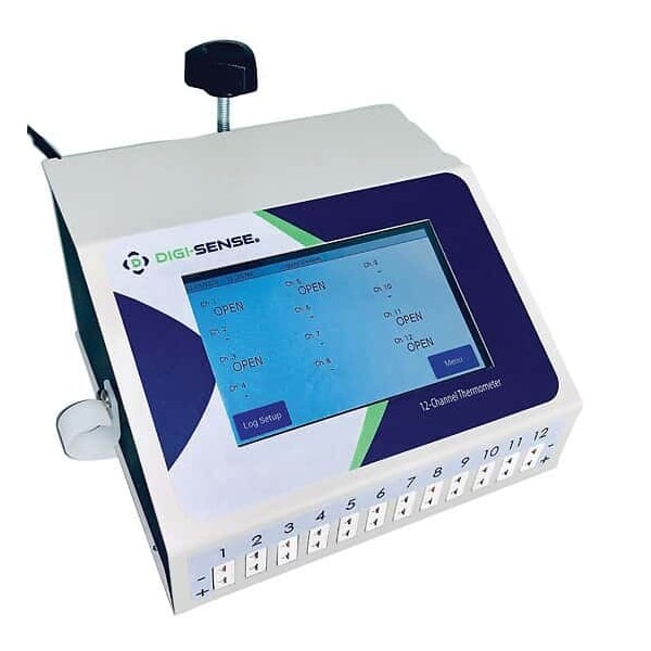 Touchscreen 12 Channel Scanning Data Log